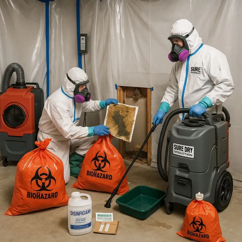 Contaminated Water Handling Protocols process in Bad Axe, MI