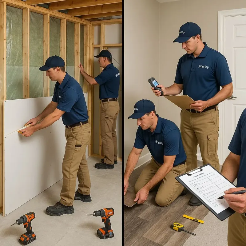 Repairs and Reconstruction process in Bad Axe, MI